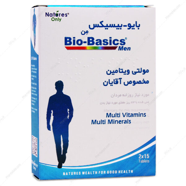 قرص مولتی ویتامین بایوبیسیکس آقایان نیچرز اونلی 30 عدد