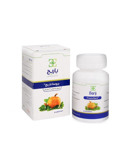 کپسول نرم پروستا 390 میلی گرم باریج اسانس ۶۰ عددی